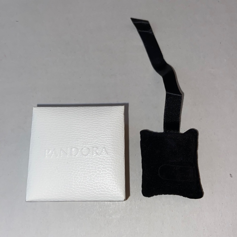 Pandora Bead or Ring Box with Pillow